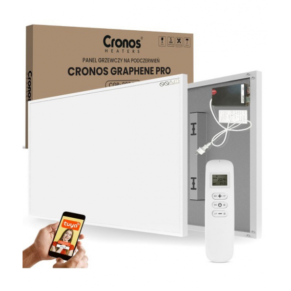 Obrázok pre Infrazářič Cronos Grafen Pro CGP-700TWP 700W s WiFi a dálkovým ovládáním