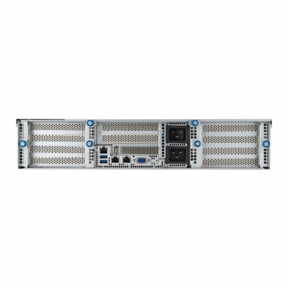 Obrázok pre ASUS 90SF0251-M004X0 barebone server Intel C741 Rack (2U) Černá, Ocel