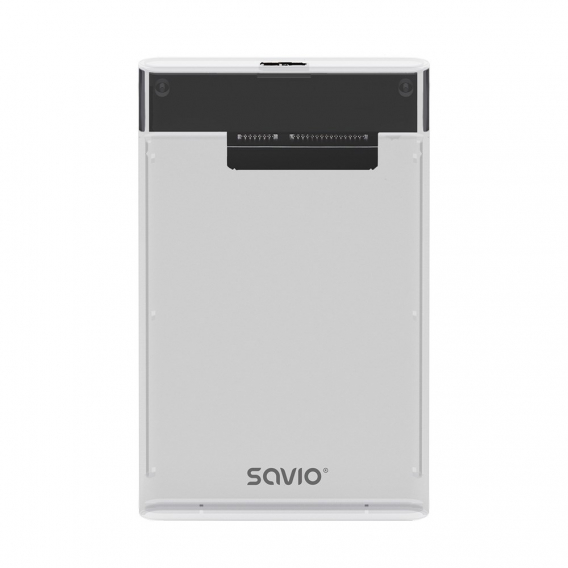 Obrázok pre Savio 2,5" externí kryt HDD/SSD, USB 3.0, průhledný, AK-66