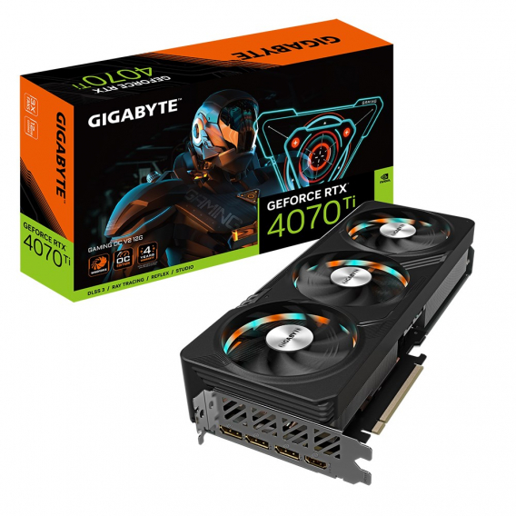 Obrázok pre Gigabyte GAMING GeForce RTX­­ 4070 Ti OC V2 12G NVIDIA GeForce RTX 4070 Ti 12 GB GDDR6X