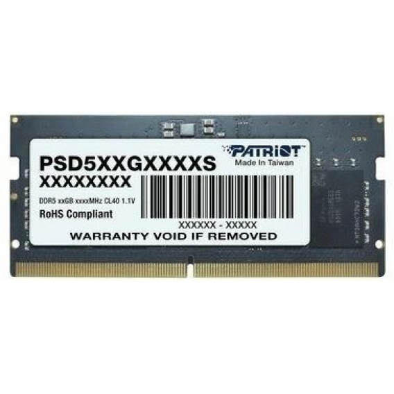 Obrázok pre RAM Patriot Signature 32GB (1x32GB) DDR5 5600MHz CL46 SODIMM