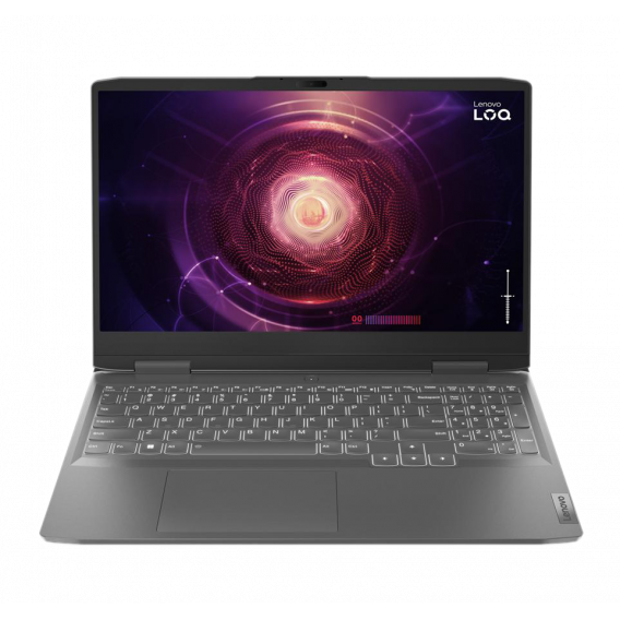 Obrázok pre Lenovo LOQ 15APH8 Laptop 39,6 cm (15.6") Full HD AMD Ryzen™ 5 7640HS 16 GB DDR5-SDRAM 1000 GB SSD NVIDIA GeForce RTX 4050 Wi-Fi 6 (802.11ax) NoOS Šedá
