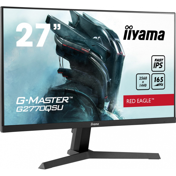 Obrázok pre iiyama G-MASTER G2770QSU-B1 počítačový monitor 68,6 cm (27") 2560 x 1440 px Wide Quad HD LCD Černá