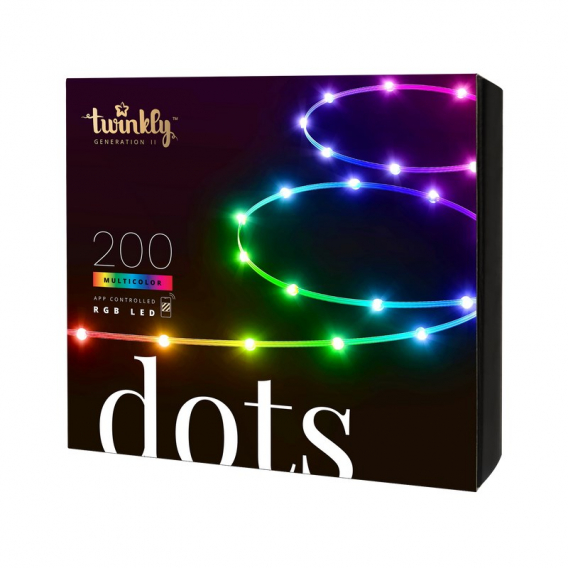 Obrázok pre Twinkly Dots Světelný řetěz Vícebarevný G