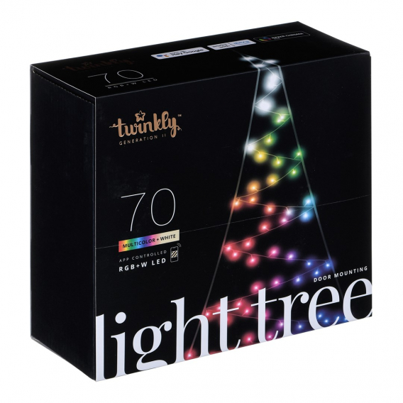 Obrázok pre Twinkly 70 LED RGBW 2D vánoční stromek