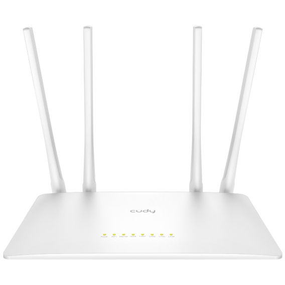 Obrázok pre Cudy WR1200 bezdrátový router Fast Ethernet Dvoupásmový (2,4 GHz / 5 GHz) Bílá