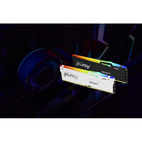 Obrázok pre Kingston Technology FURY Beast RGB paměťový modul 32 GB 2 x 16 GB DDR5 3000 MHz