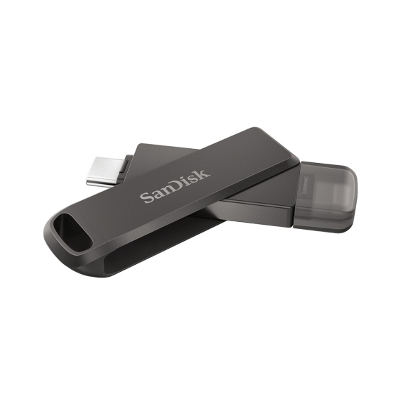 Obrázok pre SanDisk iXpand USB paměť 128 GB USB Type-C / Lightning 3.2 Gen 1 (3.1 Gen 1) Černá