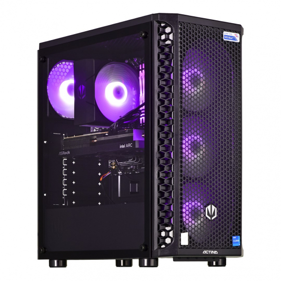 Obrázok pre Actina 5901443337379 PC AMD Ryzen™ 5 5500 16 GB DDR4-SDRAM 1 TB SSD NVIDIA GeForce RTX 4060 Midi Tower Černá