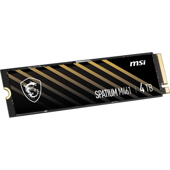 Obrázok pre MSI SPATIUM M461 PCIe 4.0 NVMe M.2 4TB PCI Express 4.0 3D NAND