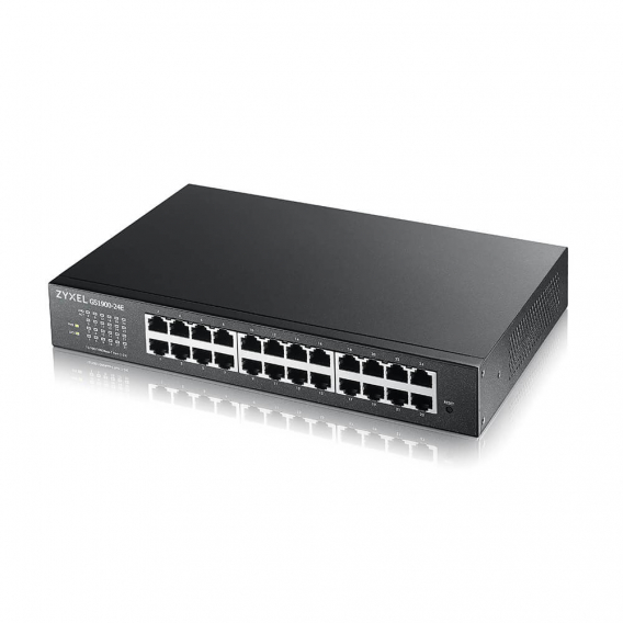 Obrázok pre Zyxel GS1900-24E-EU0103F síťový přepínač Řízený L2 Gigabit Ethernet (10/100/1000) 1U Černá