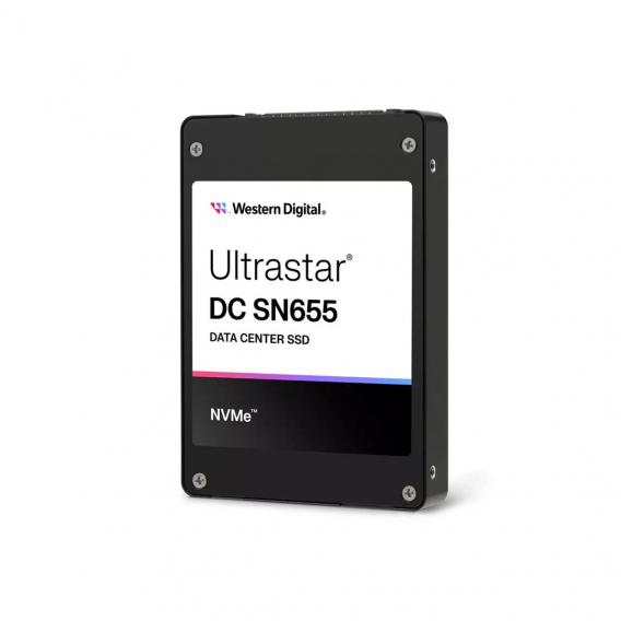 Obrázok pre Western Digital Ultrastar DC SN655 U.3 3,84 TB PCI Express 4.0 3D TLC NAND NVMe