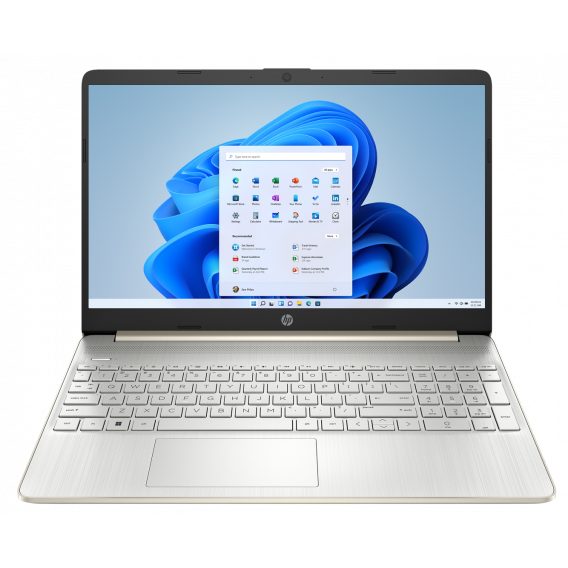 Obrázok pre HP 15s-fq2619nw i3-1115G4 Notebook 39,6 cm (15,6") Full HD Intel® Core™ i3 16 GB DDR4-SDRAM 512 GB SSD Wi-Fi 5 (802.11ac) Windows 11 Home Gold