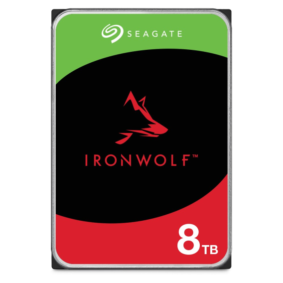 Obrázok pre Seagate IronWolf ST8000VN002 vnitřní pevný disk 8 TB 5400 ot/min 256 MB 3.5" Serial ATA III