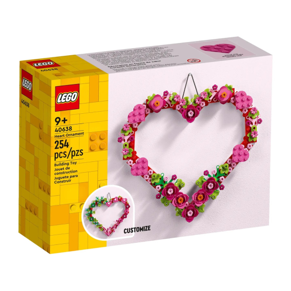 Obrázok pre LEGO 40638 ORNAMENT SRDCE