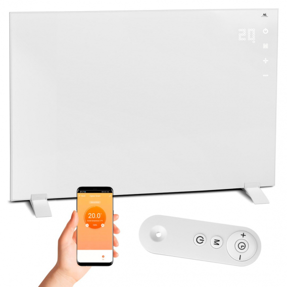 Obrázok pre Maclean MCE517 IR Panel Heater Infrared 720W Wall Floor Timer Thermostat Tuya WiFi 720W
