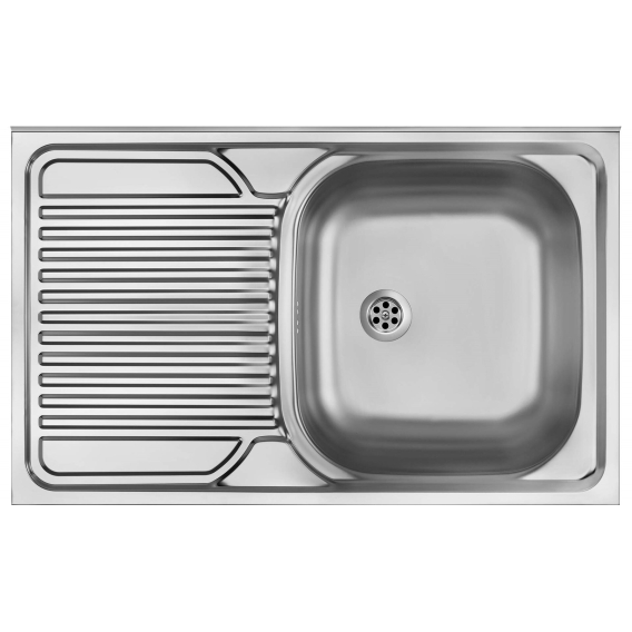 Obrázok pre Steel sink 1-bowl with left drainer ZM5 311L