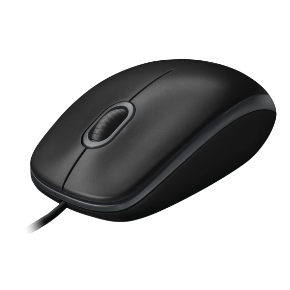 Obrázok pre Logitech B100 Optical Usb Mouse f/ Bus myš Pro praváky i leváky USB Typ-A Optický 800 DPI