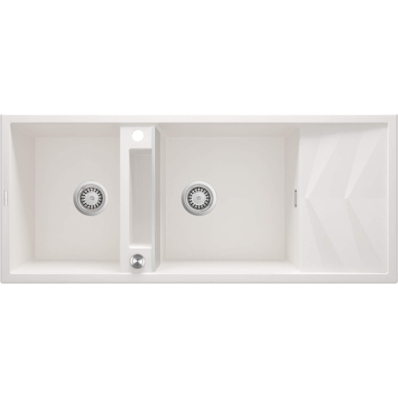 Obrázok pre 2-bowl magnetic granite sink with drainer