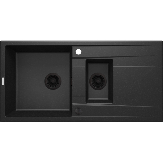 Obrázok pre 1.5-bowl granite sink with drainer