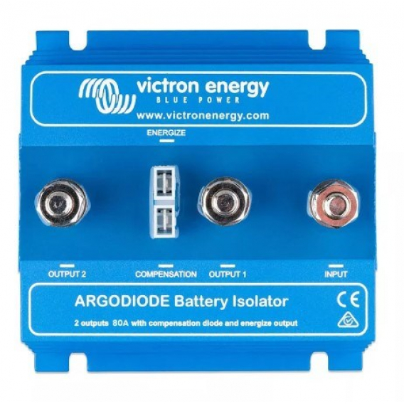 Obrázok pre Victron Energy Argodiode 80-2AC 2 baterie 80A Maloobchodní agrodiodový odpojovač baterií