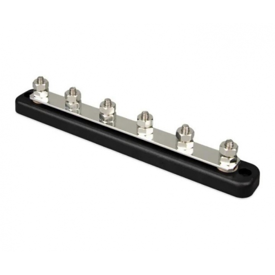 Obrázok pre Distributor energie VICTRON ENERGY Busbar 150 A 6P + kryt (VBB115060020)