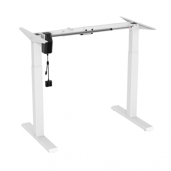Obrázok pre Ergo Office ER-403 Sit-stand Desk Table Frame Electric Height Adjustable Desk Office Table Without Table Top White