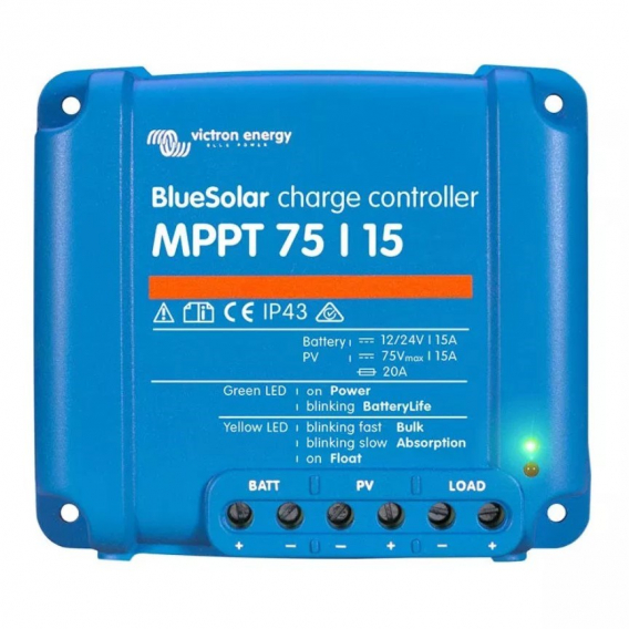 Obrázok pre Regulátor nabíjení Victron Energy BlueSolar MPPT 75/15