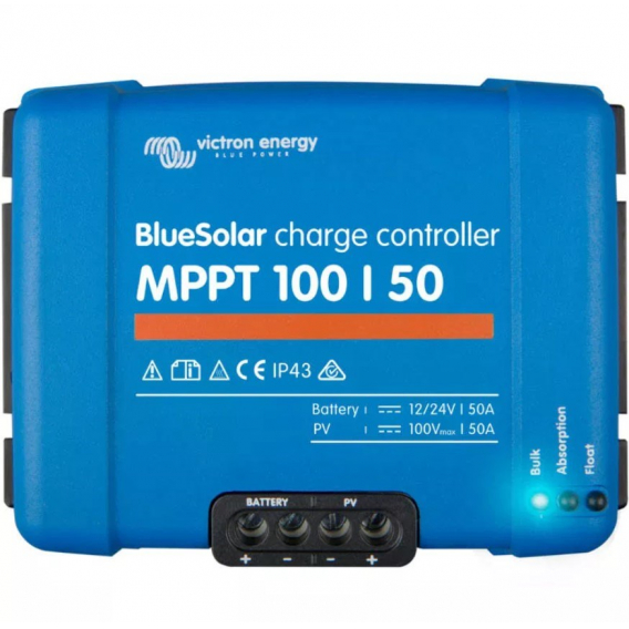 Obrázok pre Regulátor nabíjení Victron Energy BlueSolar MPPT 100/50