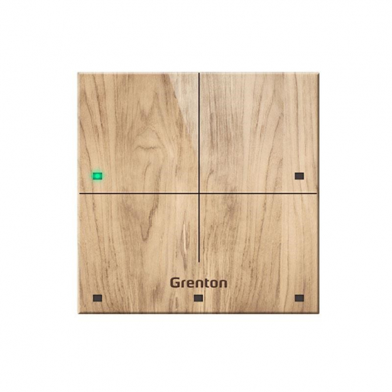 Obrázok pre GRENTON TOUCH PANEL/ 4 TOUCH FIELDS/ TF-BUS/ LIGHT WOODEN FRONT