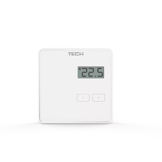 Obrázok pre ROOM TEMPERATURE CONTROLLER WIRELESS WHITE R-8B