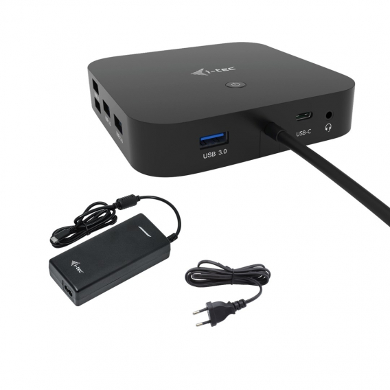 Obrázok pre i-tec C31HDMIDPDOCKPD100 dokovací stanice/replikátor portů Kabel USB 3.2 Gen 1 (3.1 Gen 1) Type-C Černá