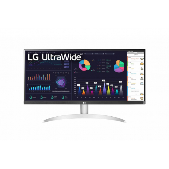 Obrázok pre LG 29WQ600-W.AEU počítačový monitor 73,7 cm (29") 2560 x 1080 px Full HD LCD Stolní Bílá