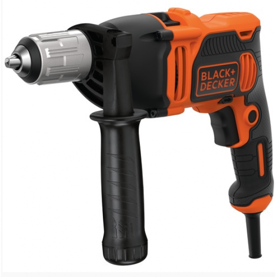 Obrázok pre Black & Decker příklepová vrtačka 850 W, černo-oranžová