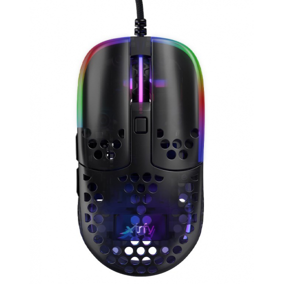 Obrázok pre CHERRY XTRFY MZ1 Gaming Maus - schwarz - Maus - Optisc myš Pro praváky i leváky USB Typ-A Optický 16000 DPI