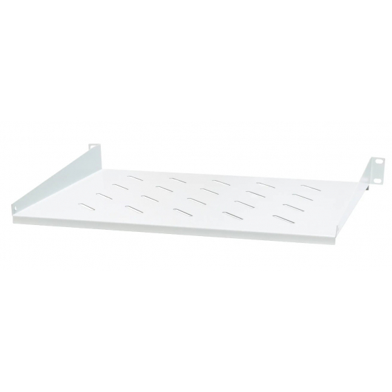 Obrázok pre EMITERNET Fixed shelf 19", 1U, depth 350mm, front mounted, RAL7044 (gray) EM/JE06-350 EM/JE06-350