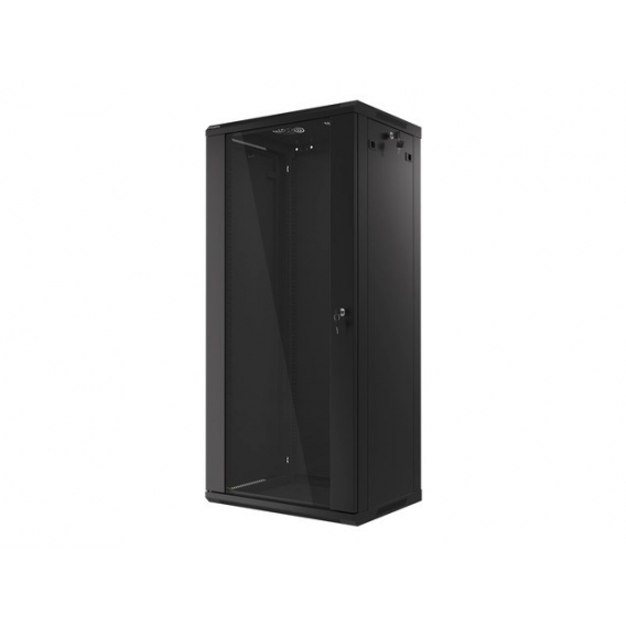 Obrázok pre Lanberg WF01-6427-10B Wall mounted rack cabinet 27U black