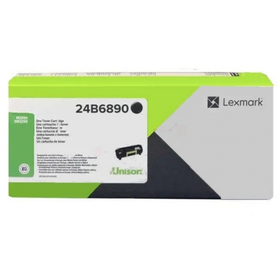 Obrázok pre Lexmark 24B6890 tonerová náplň 1 kusů Originální Černá