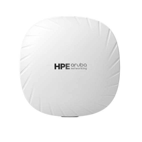 Obrázok pre HPE Aruba Networking AP-515 (RW) Dual Radio 4x4/2x2 802.11ax Internal Antennas Unified Campus AP 5375 Mbit/s Bílá Podpora napájení po Ethernetu (PoE)