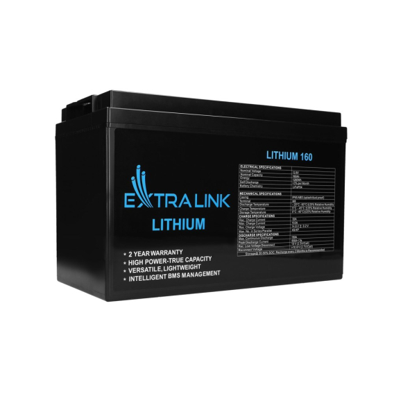 Obrázok pre Extralink Baterie LiFePO4 160AH 12.8V, BMS