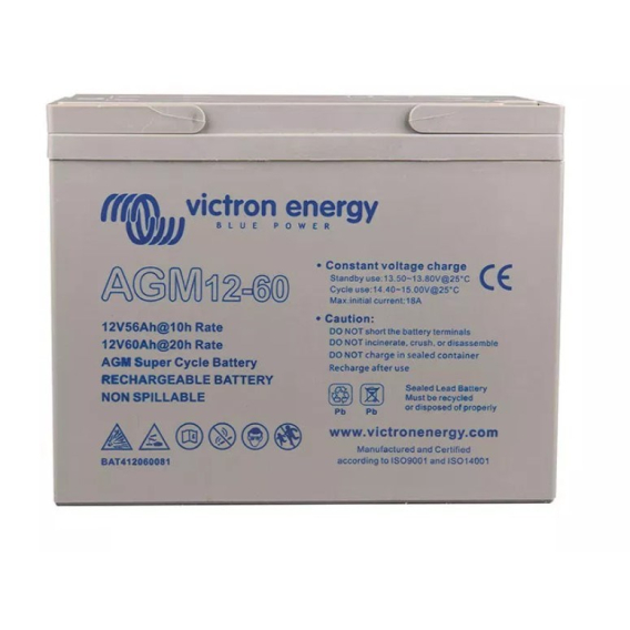 Obrázok pre Olověná baterie Victron Energy AGM Deep Cycle 60 Ah 12 V