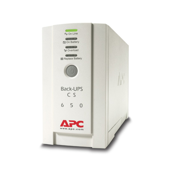 Obrázok pre APC Back-UPS zdroj nepřerušovaného napětí Pohotovostní režim (offline) 0,65 kVA 400 W 4 AC zásuvky / AC zásuvek