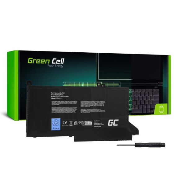 Obrázok pre Green Cell DE127V2 Dell laptop battery 11,4V 2700mAh