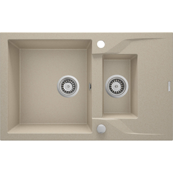 Obrázok pre 1.5-bowl granite sink with drainer
