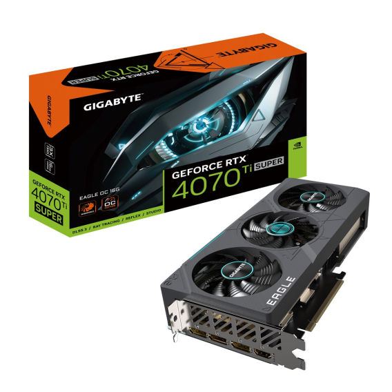 Obrázok pre Gigabyte EAGLE GeForce RTX 4070 Ti SUPER OC 16G NVIDIA 16 GB GDDR6X