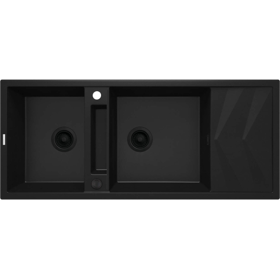 Obrázok pre 2-bowl magnetic granite sink with drainer
