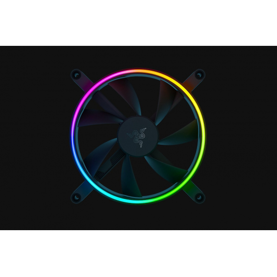 Obrázok pre Razer Kunai Chroma Počítačová skříň Ventilátor 14 cm Černá 1 kusů