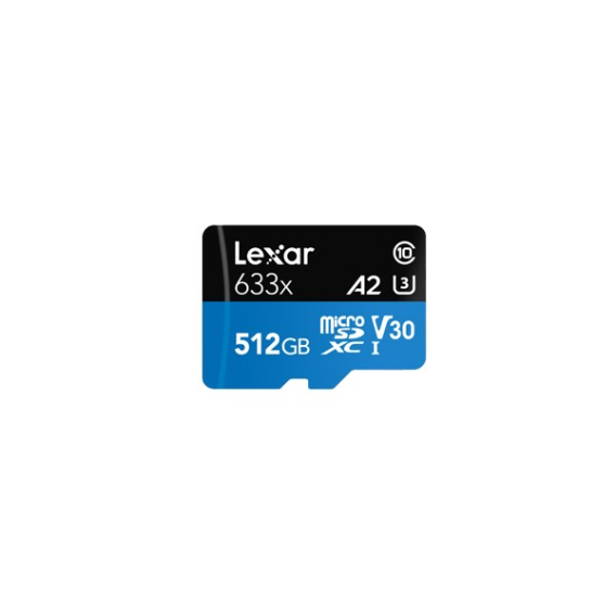 Obrázok pre Lexar 633x 512 GB MicroSDXC UHS-I Třída 10