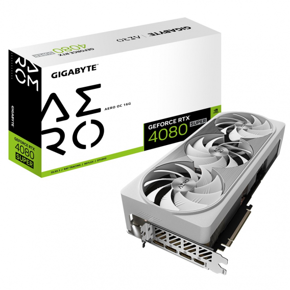 Obrázok pre GIGABYTE AERO GeForce RTX 4080 SUPER OC 16G NVIDIA 16 GB GDDR6X