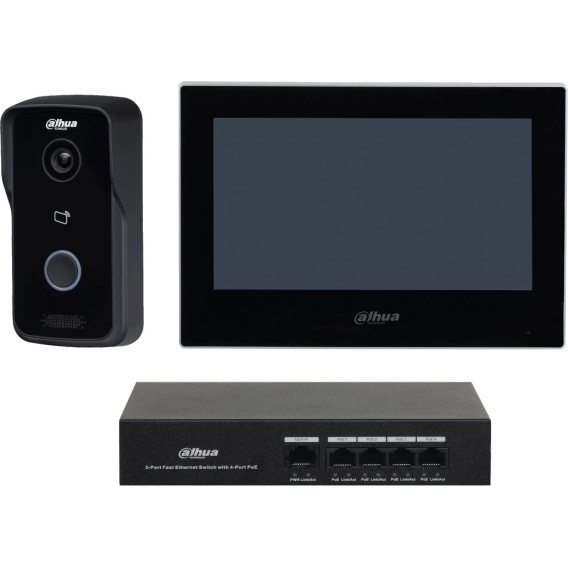 Obrázok pre HIKVISION DS-KIS101-P/SURFACE 2-WIRE VIDEO INTERCOM